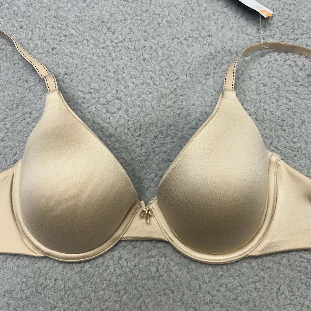 Maidenform Bra 32D T-Shirt Bra 09402 Comfy Soft Demi Underwire Bra